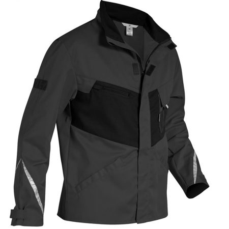 VESTE DE TRAVAIL MULTIPOCHES GRIS / NOIR