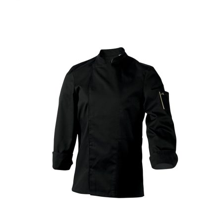 Veste De Cuisine Noir Manches Longues