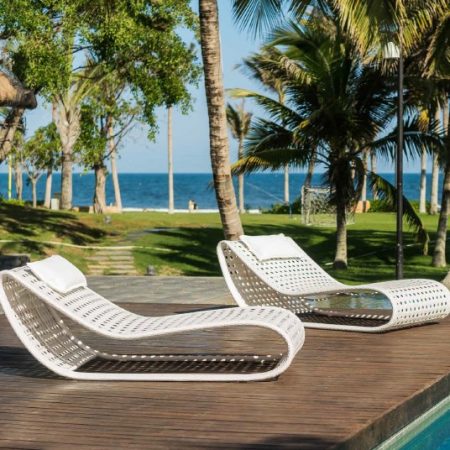 Chaise Longue En Plein Air