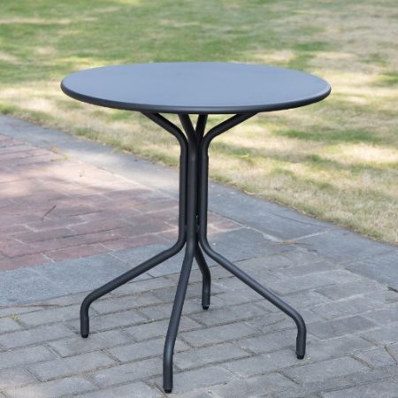 Table Ronde De Loisirs Black Iron