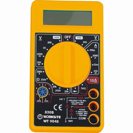 WT9048 DT830B Multimètre numérique