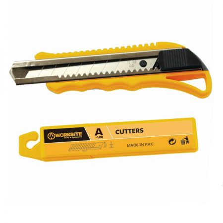 WT6079 2pcs Snap Off Lame Couteau Utilitaire