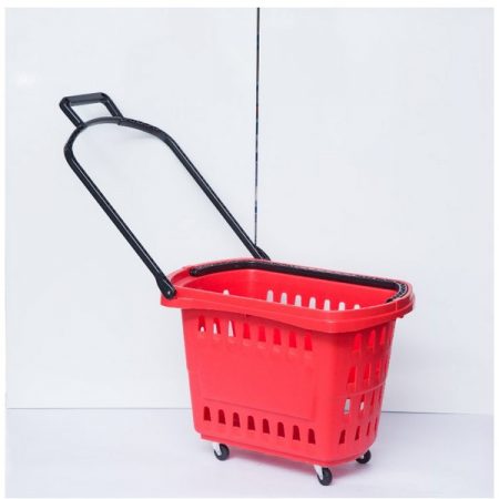 Petit Panier Rond à Quatre Tiges