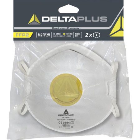 PACK DE 2 MASQUES FFP2 AVEC VALVE