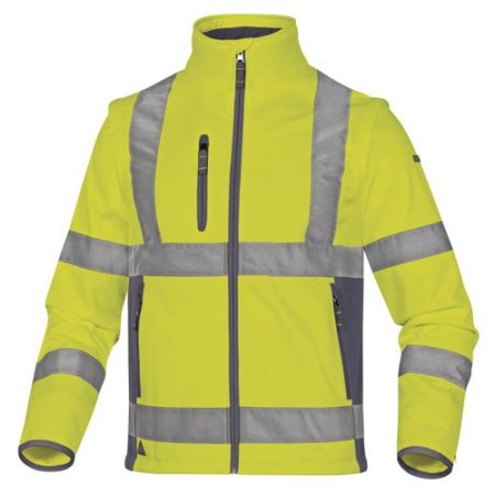 VESTE “SOFTSHELL” POLYESTER / ELASTHANE AVEC 3 COUCHES LAMINÉES