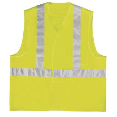 VESTE HAUTE VISIBILITÉ EN POLYESTER – ENSEMBLE COURROIE D’ÉPAULE